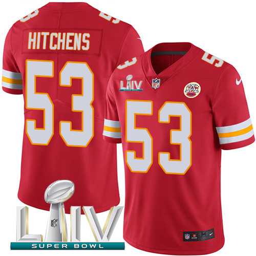Youth Nike Chiefs 53 Anthony Hitchens Red 2020 Super Bowl LIV Vapor Untouchable Limited Jersey,We sell and wholesale Youth Nike Chiefs 53 Anthony Hitchens Red 2020 Super Bowl LIV Vapor Untouchable Limited Jersey on line form chian!
